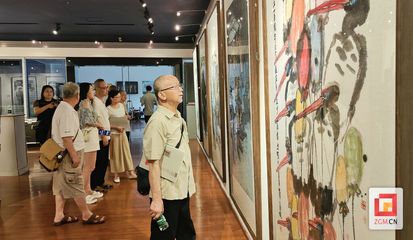 轉戰自貢 自貢、延安、西安三地美術作品交流展注入影視策劃新活力